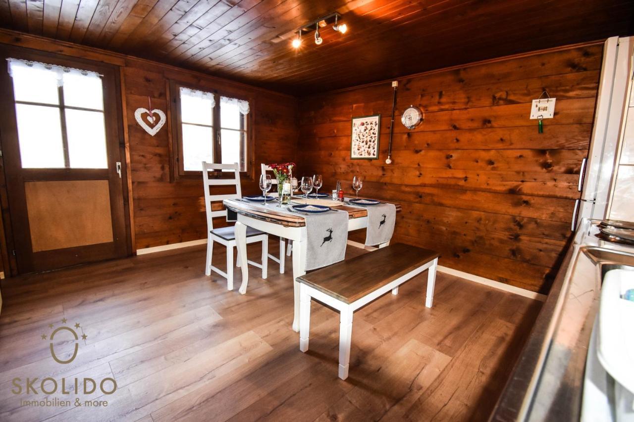 Cosy Chalet In Brig-Glis Apartment ภายนอก รูปภาพ